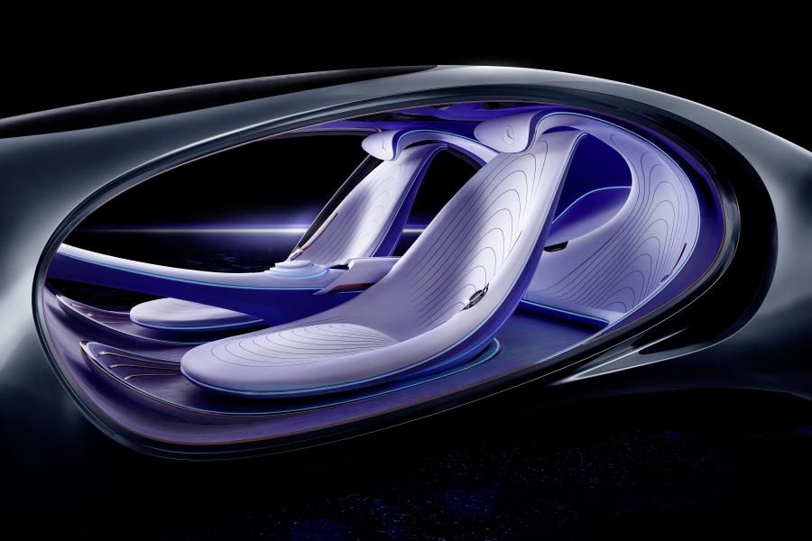 Интерьер Mercedes-Benz VISION AVTR 2020 года  (фото 41 из 64)